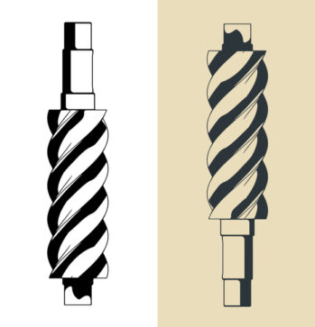 Dva vijčana bloka paralelno prikazana